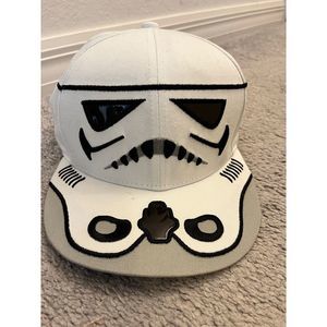 Disney STAR WARS Storm Trooper Snapback Baseball Cap Hat adult